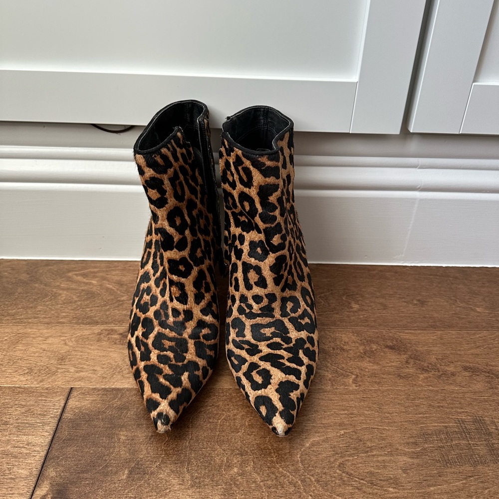 Sam Edelman Leopard Booties - Picture 3 of 5
